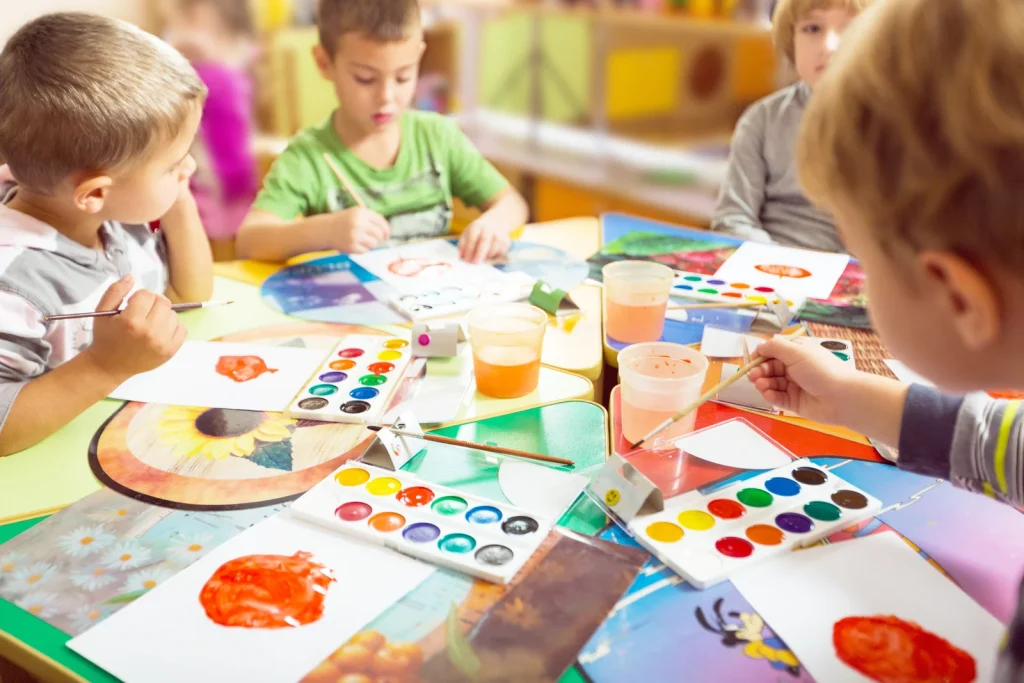 preschool program at carousel daycare in annandale, farifax and falls church